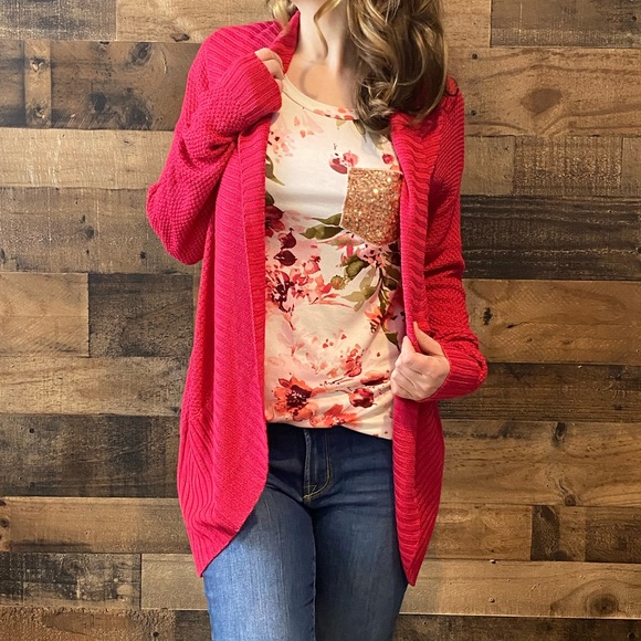 ✨New Berry Knit Cardigan - Picture 3 of 3